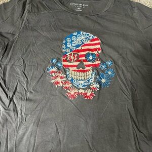 Lucky Brand Skull TShirt